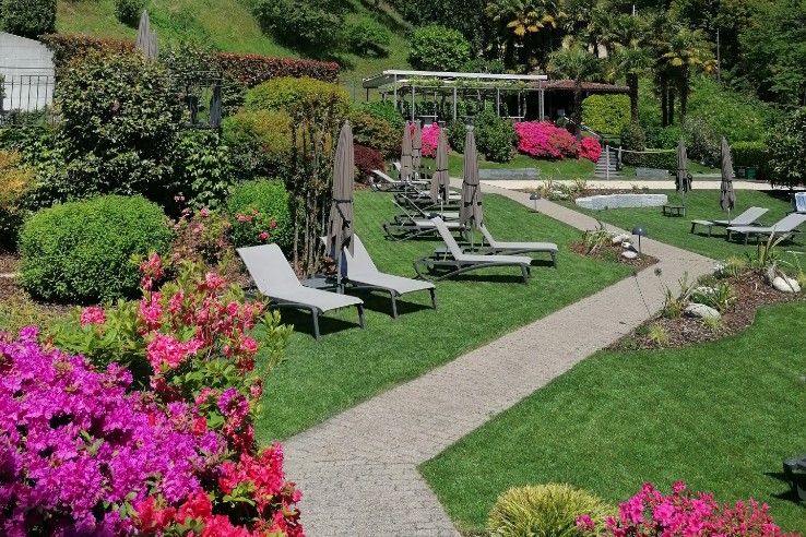 Hotel Belvedere, gardens